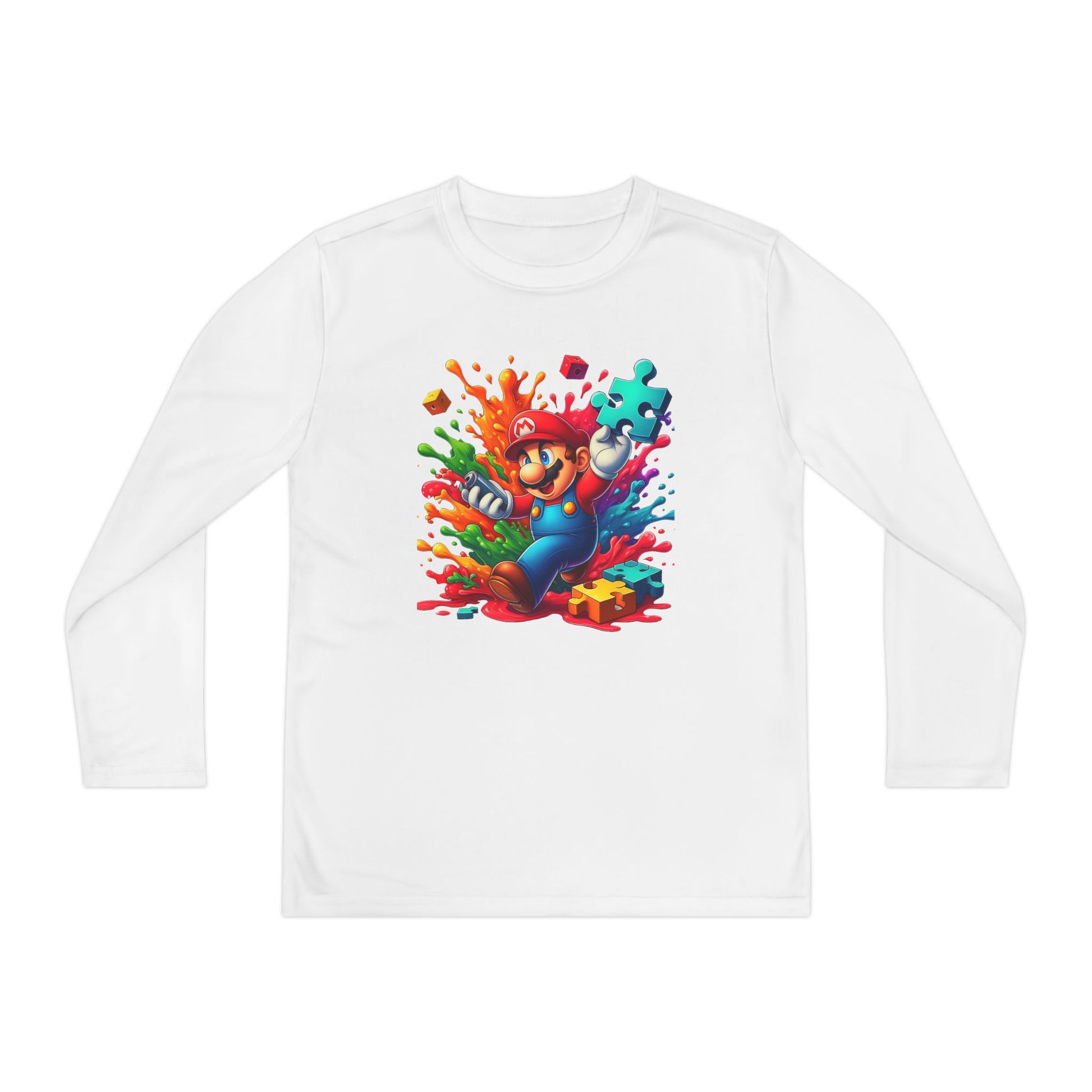Youth Colorful Adventure Long Sleeve Tee - Nefty Creations