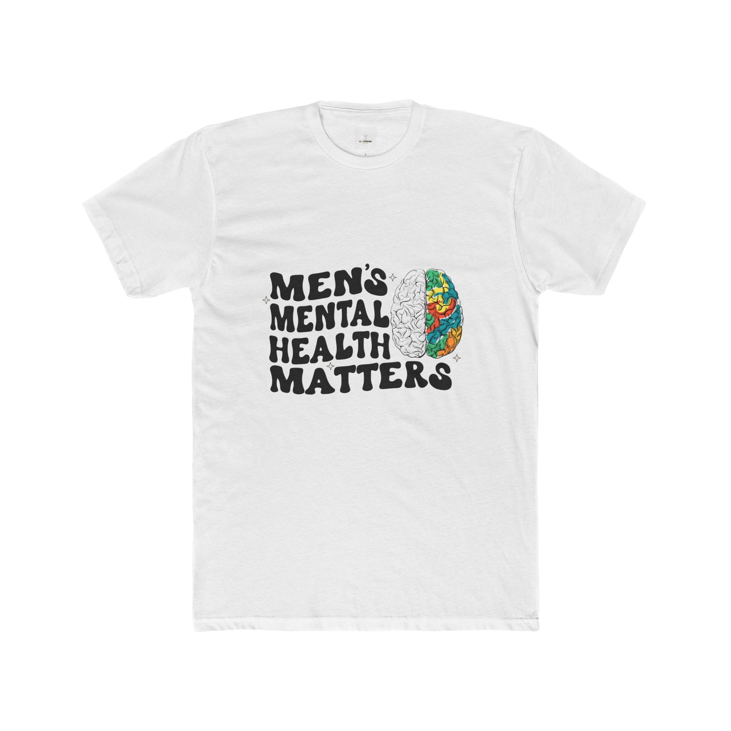 Men's Mental Health Matters Unisex Cotton Crew Tee - Support Wellness & Awareness