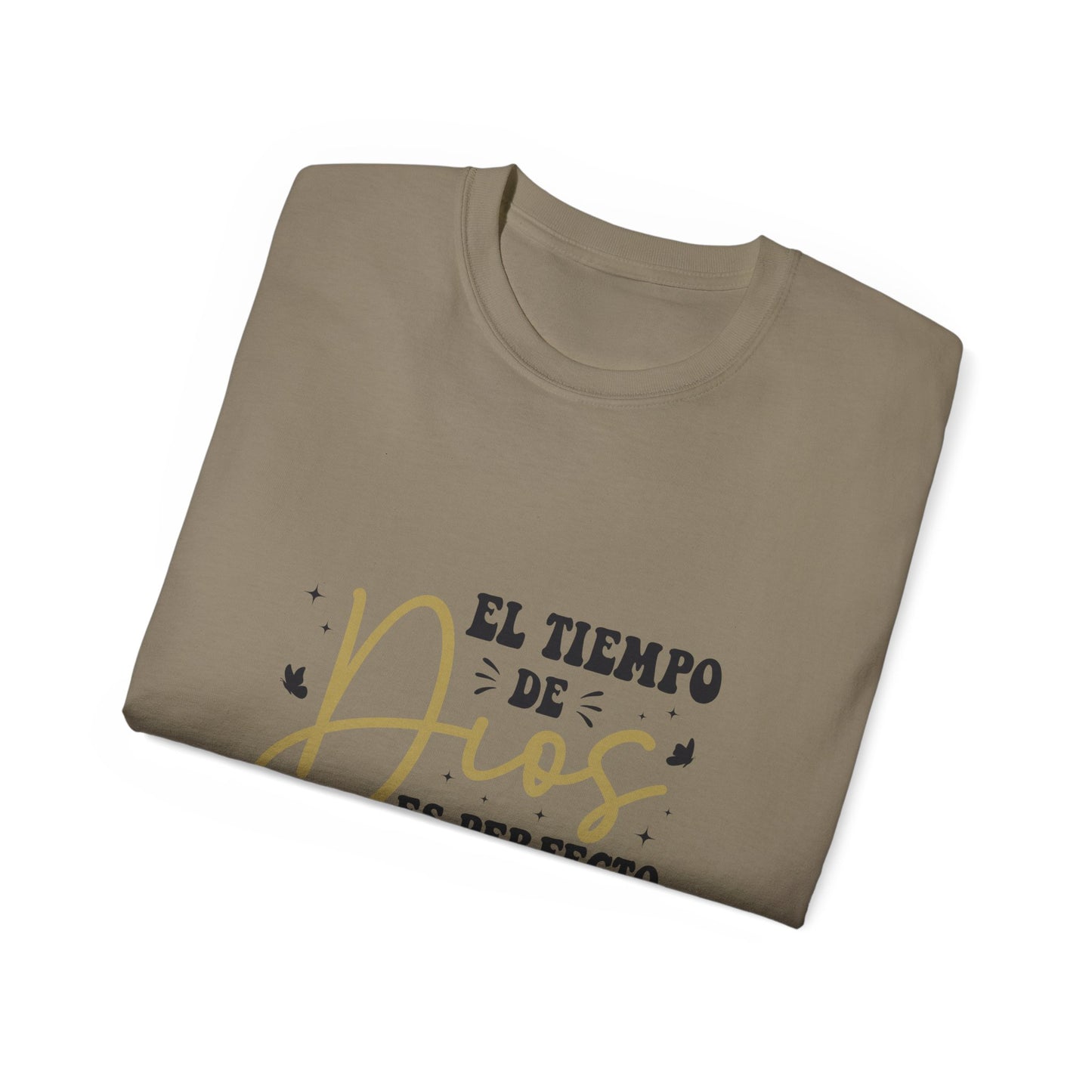 Inspirational Unisex Ultra Cotton Tee - El Tiempo de Dios es Perfecto
