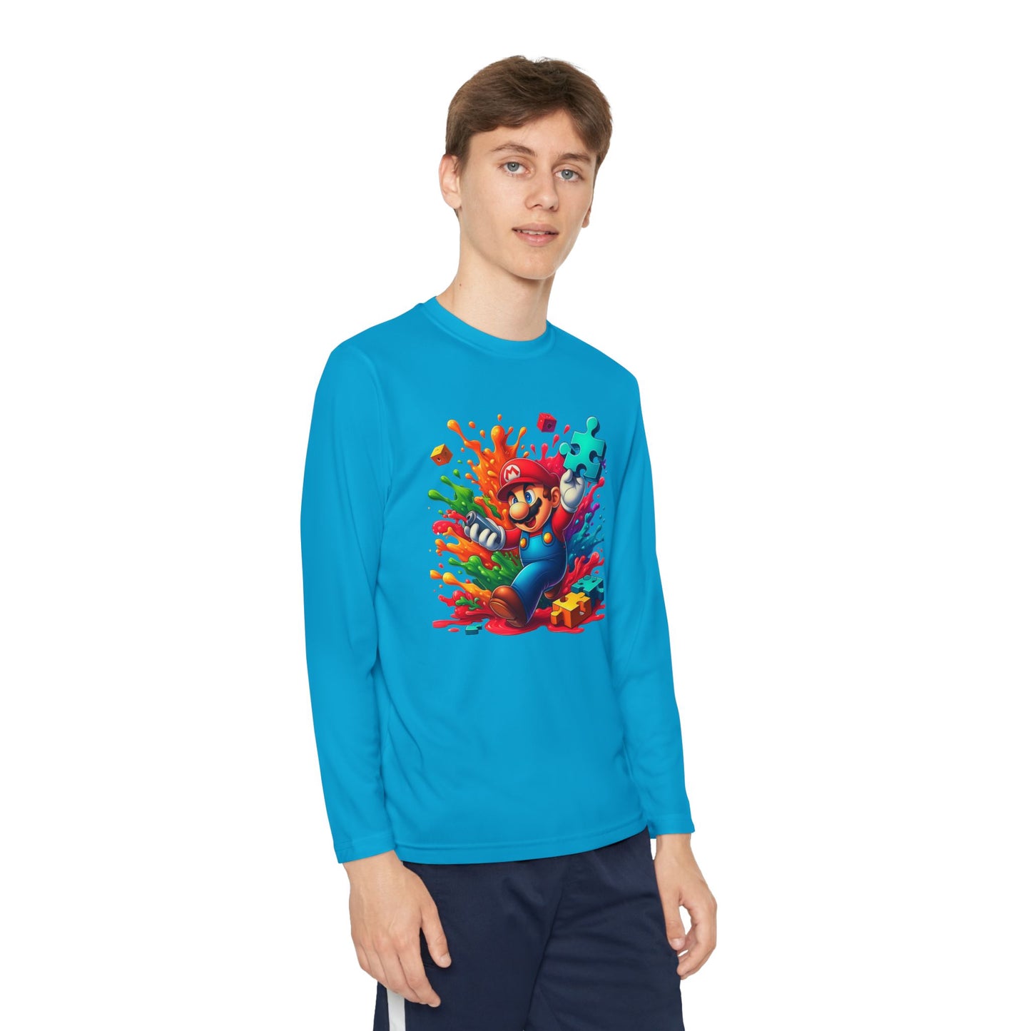 Youth Colorful Adventure Long Sleeve Tee - Nefty Creations
