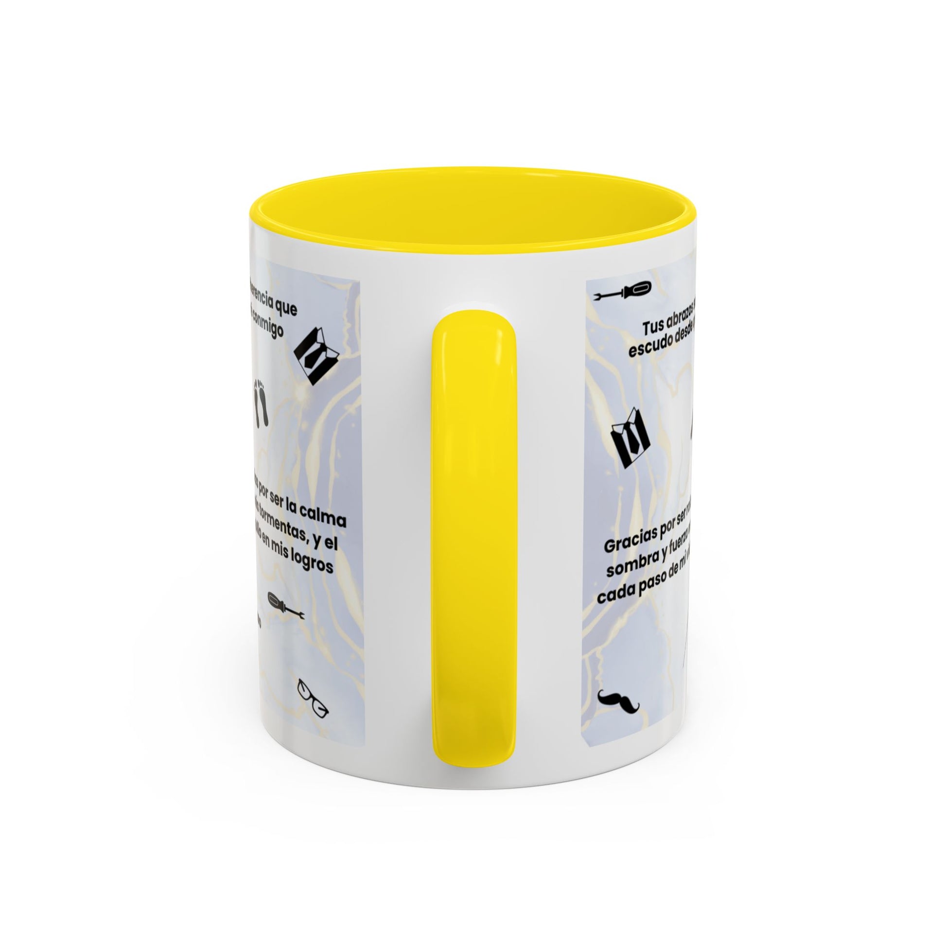 Papá Coffee Mug - Unique Dad Gift for Father's Day, Birthday, or Inspirational Moments, Black Accent Ceramic Cup - Nefty Creations