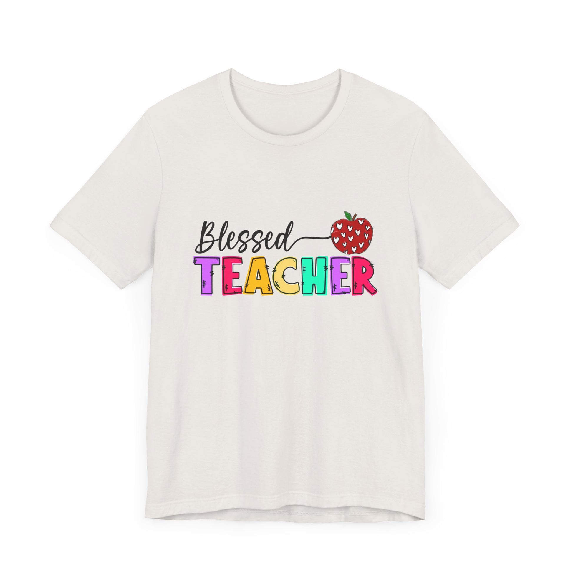 Blessed Teacher Unisex Jersey Short Sleeve Tee - Celebrate Educators - Nefty Creations