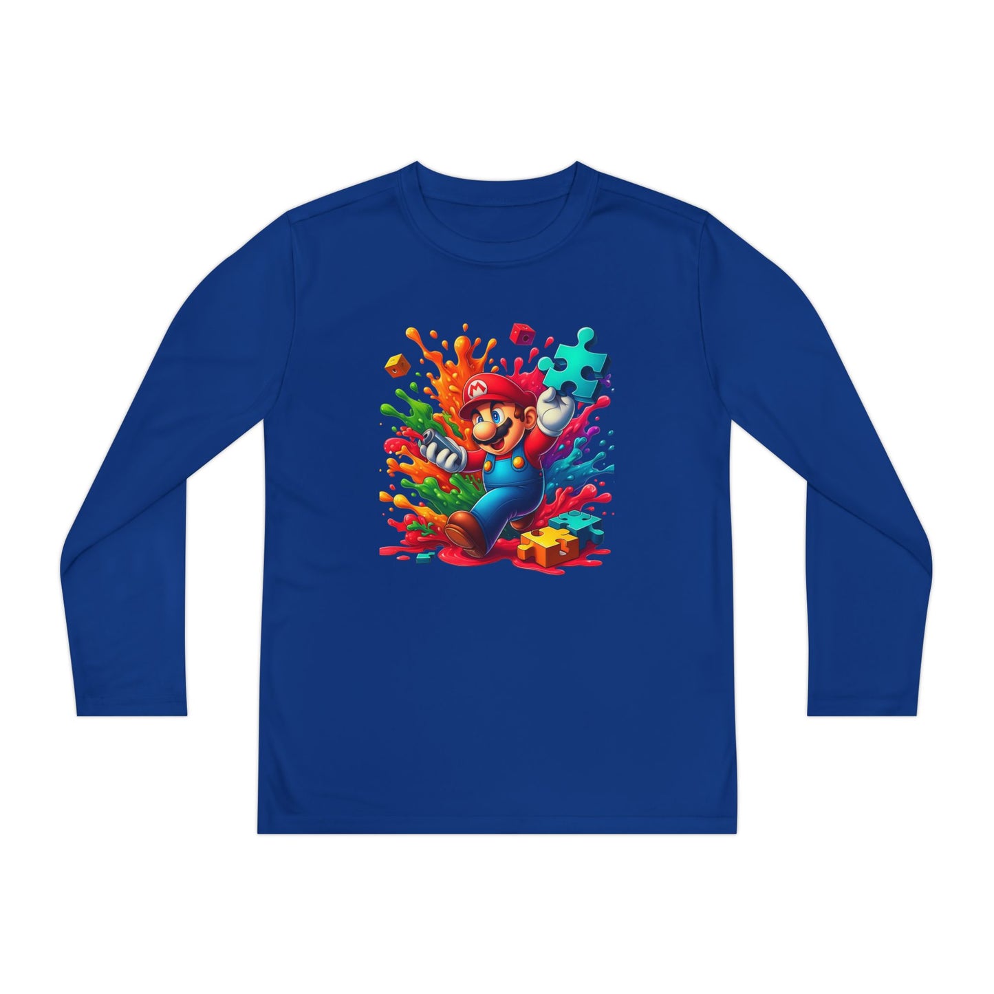 Youth Colorful Adventure Long Sleeve Tee - Nefty Creations
