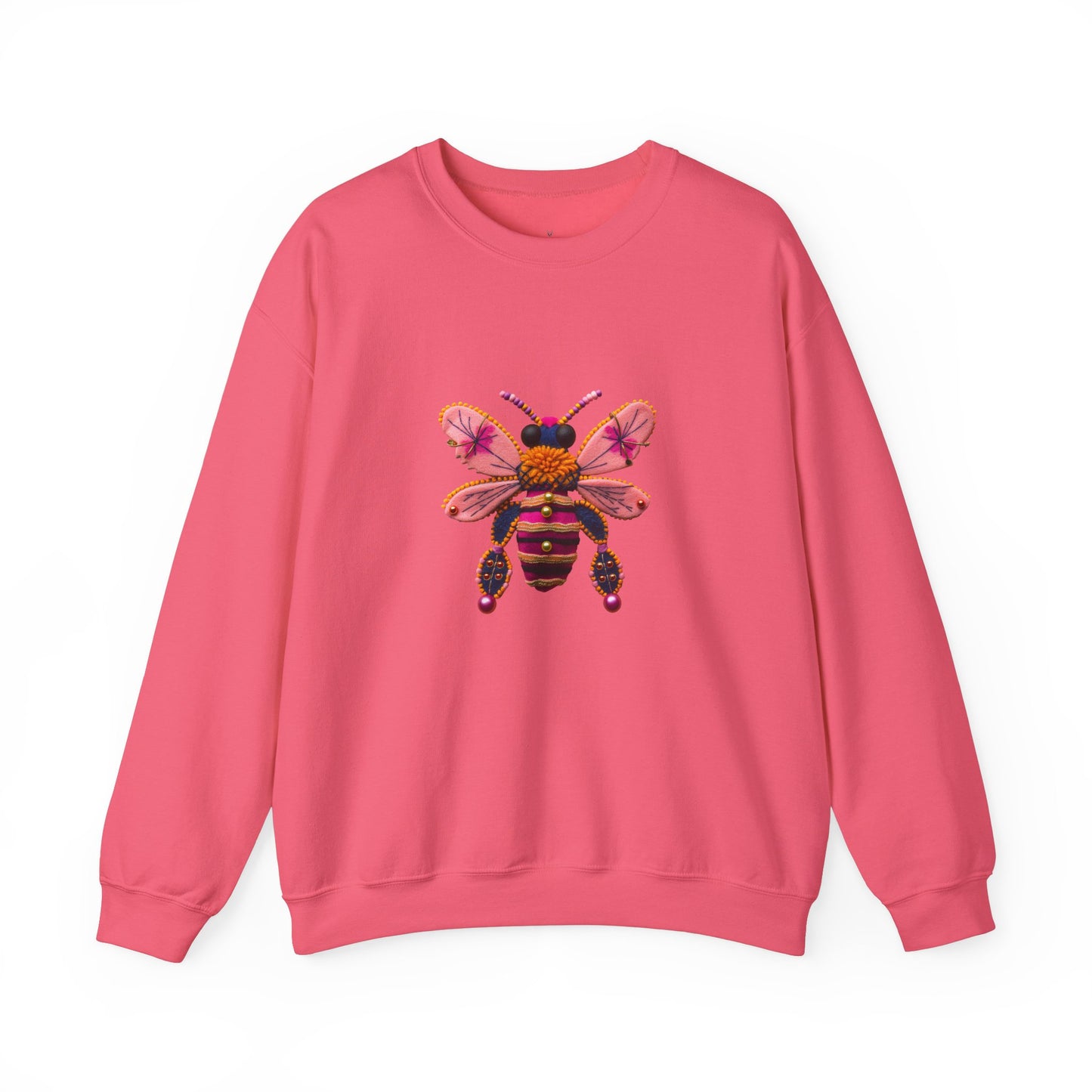 Bee-Inspired Unisex Heavy Blend™ Crewneck Sweatshirt - Cozy & Colorful Nature Apparel - Nefty Creations