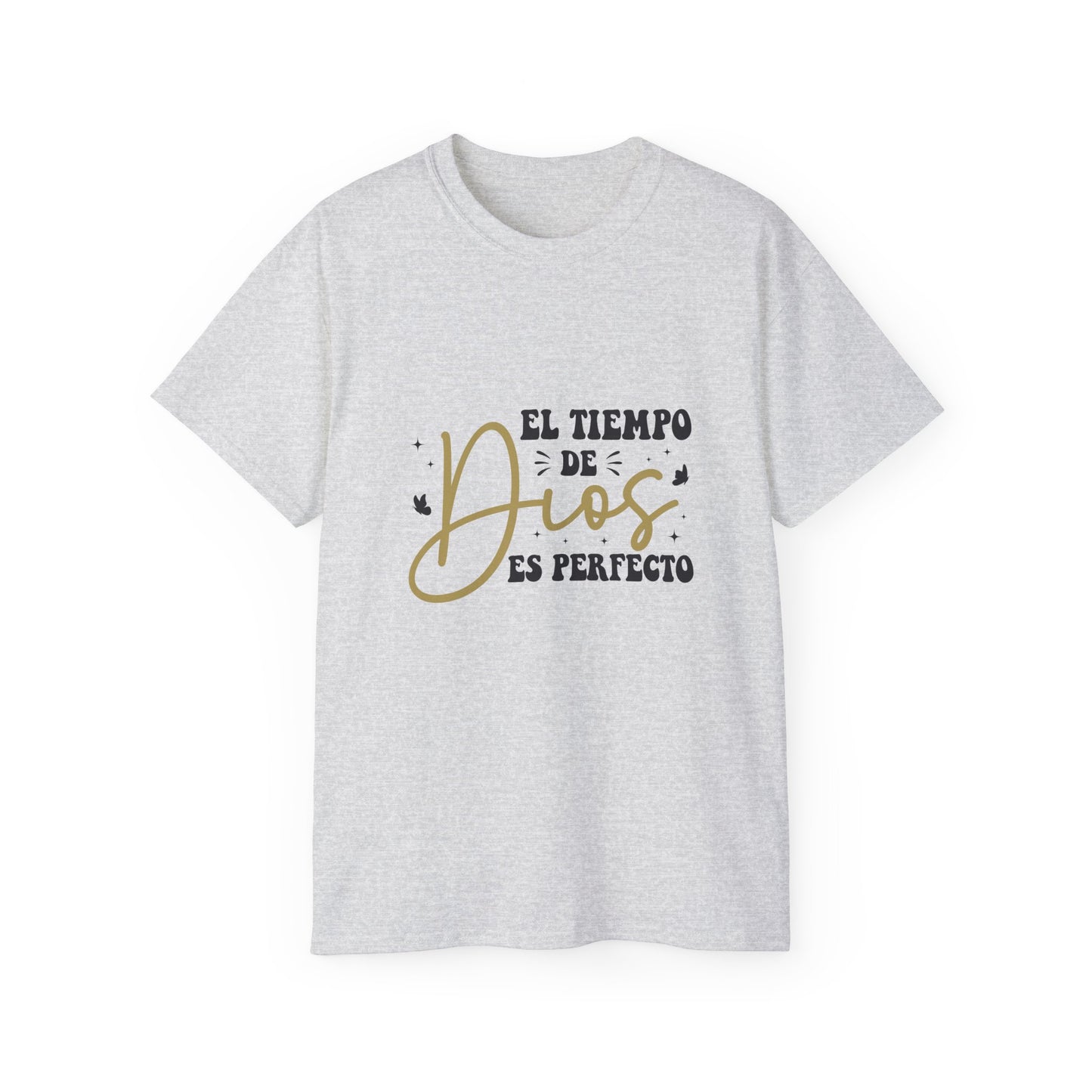 Inspirational Unisex Ultra Cotton Tee - El Tiempo de Dios es Perfecto