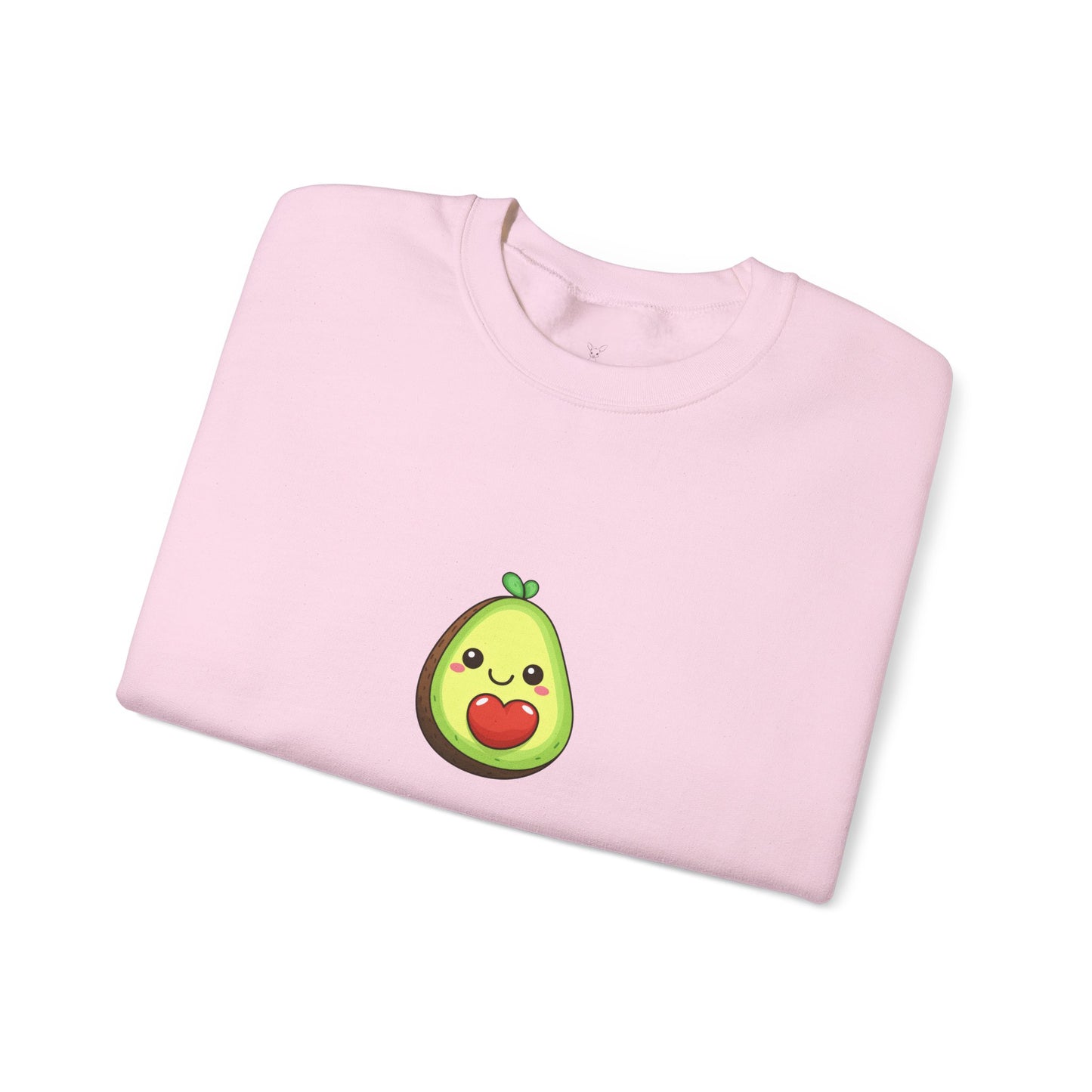 Cute Avocado Valentines Day Crewneck Sweatshirt - Nefty Creations
