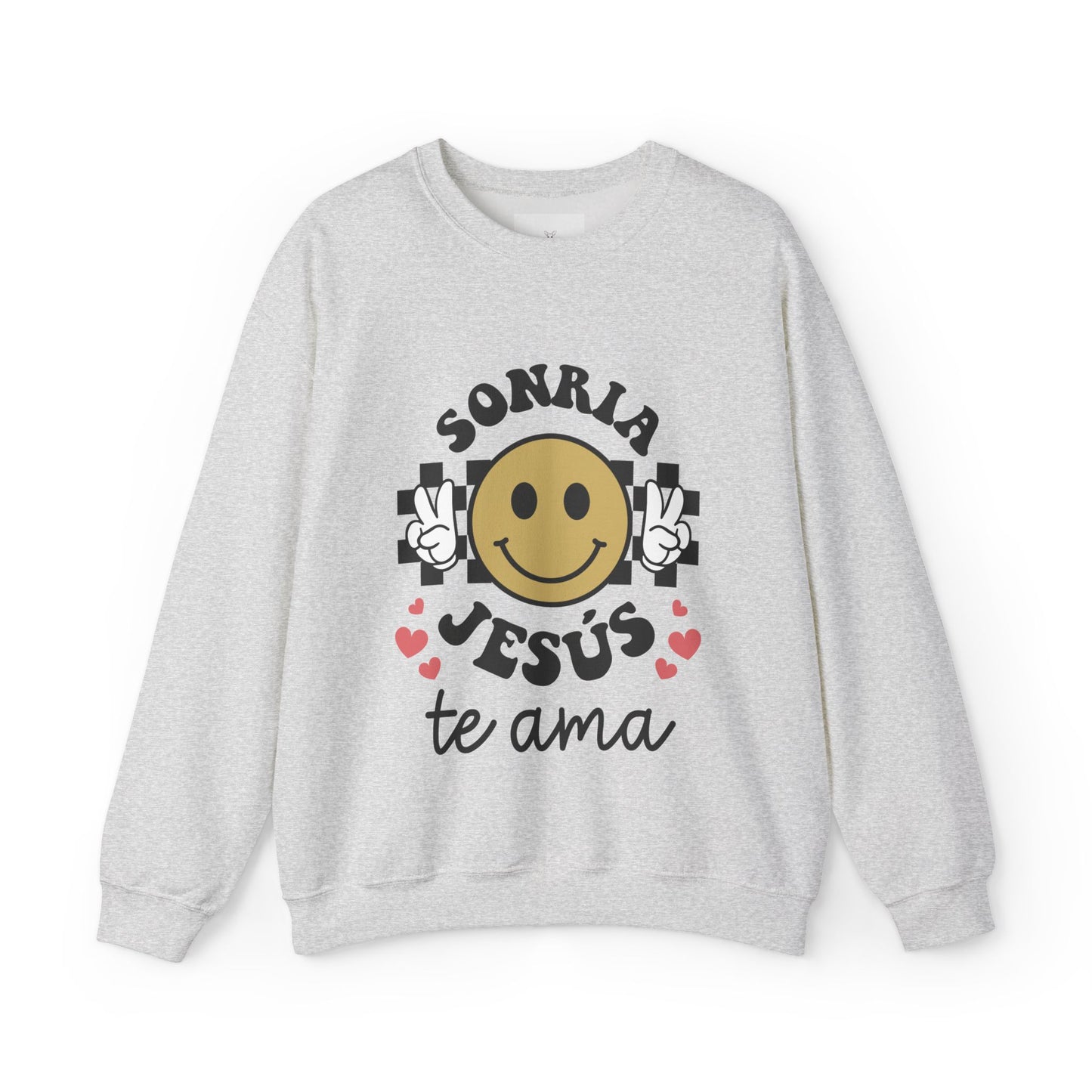 Joyful Faith Sweatshirt - Unisex Heavy Blend with Smile Graphic