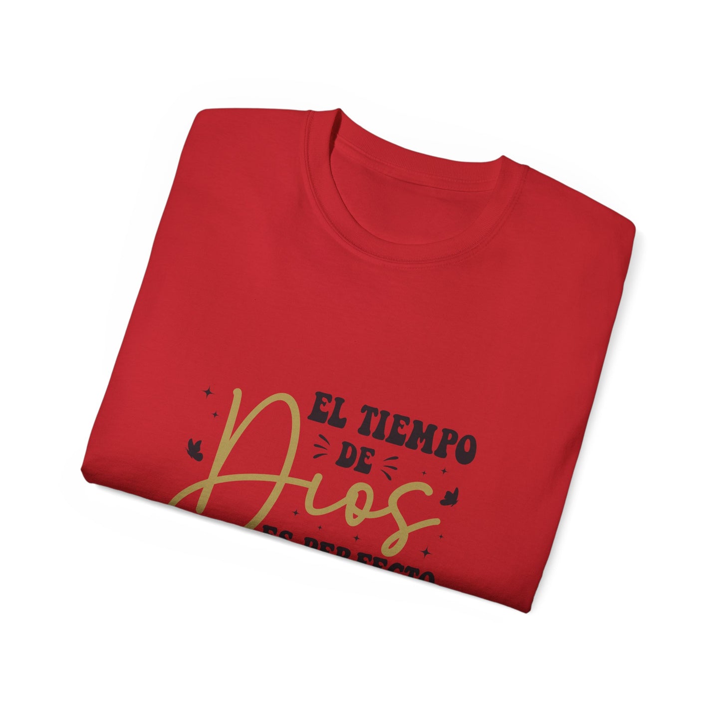 Inspirational Unisex Ultra Cotton Tee - El Tiempo de Dios es Perfecto