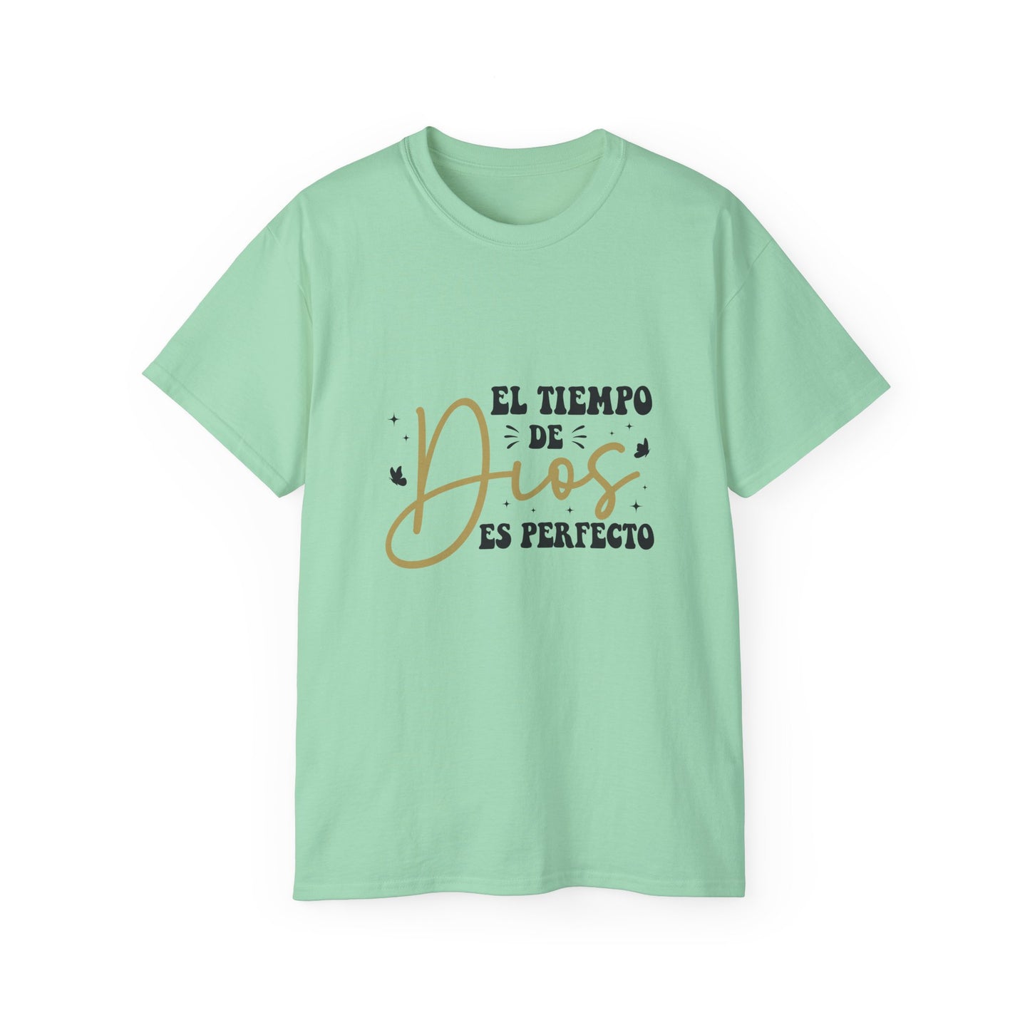 Inspirational Unisex Ultra Cotton Tee - El Tiempo de Dios es Perfecto