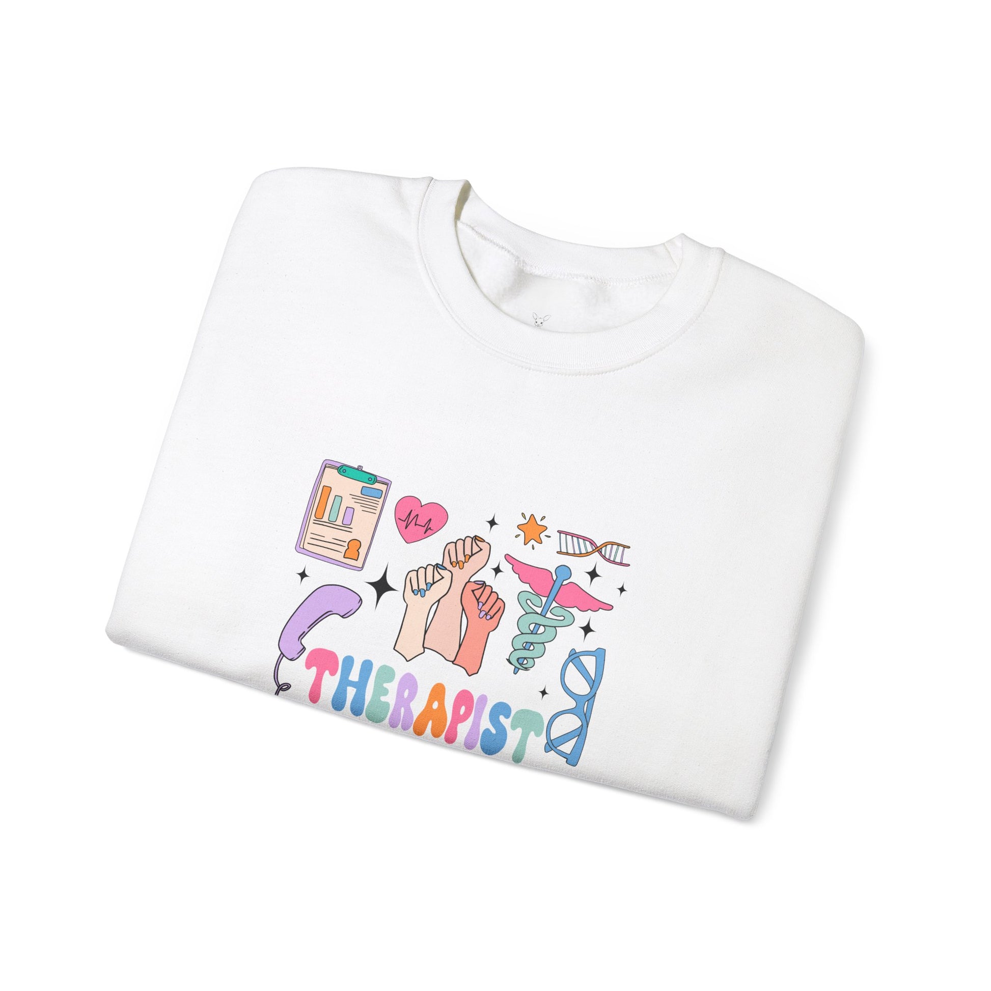 Therapist Crewneck Sweatshirt – Cozy UNISEX Design for Mental Health Advocates - Nefty Creations