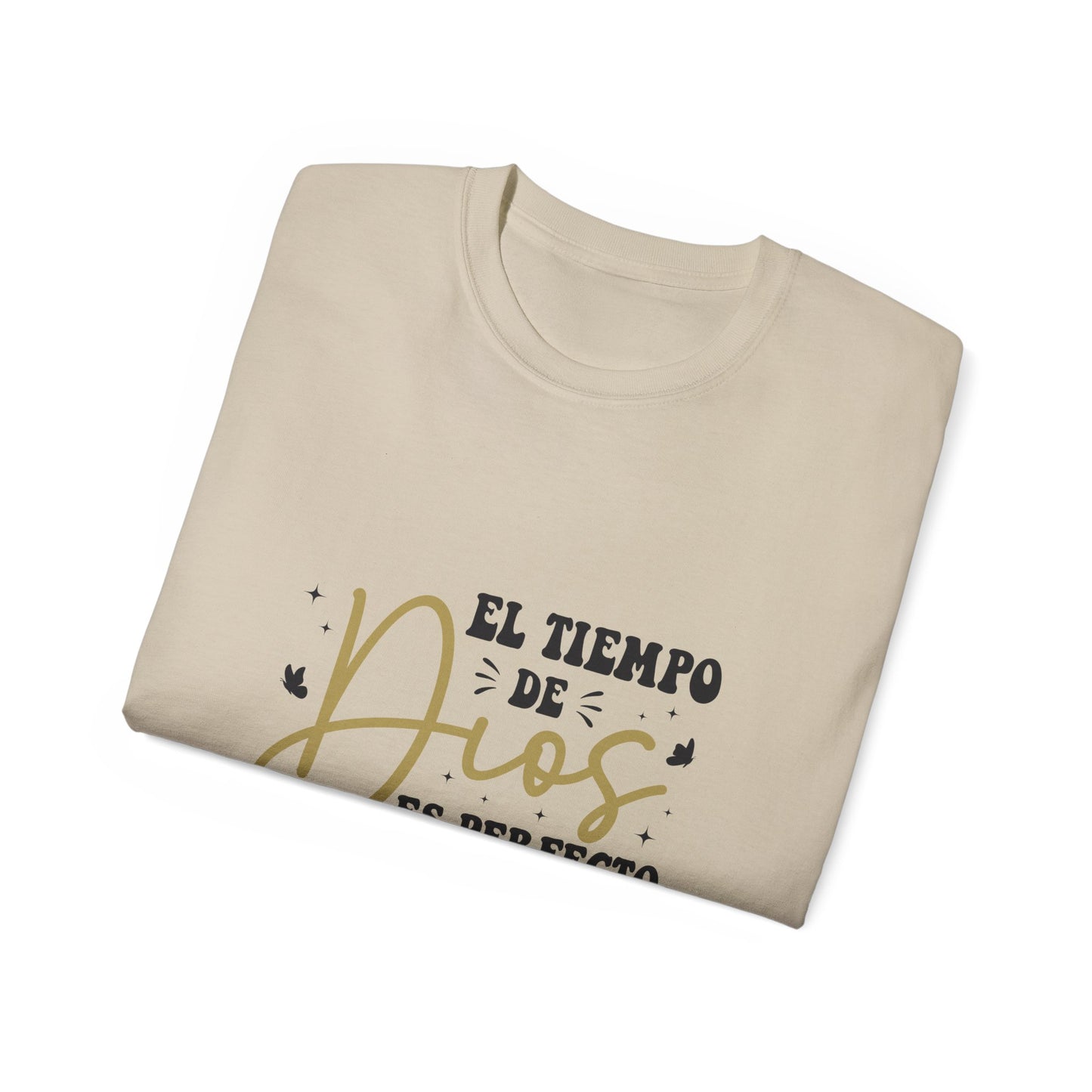 Inspirational Unisex Ultra Cotton Tee - El Tiempo de Dios es Perfecto
