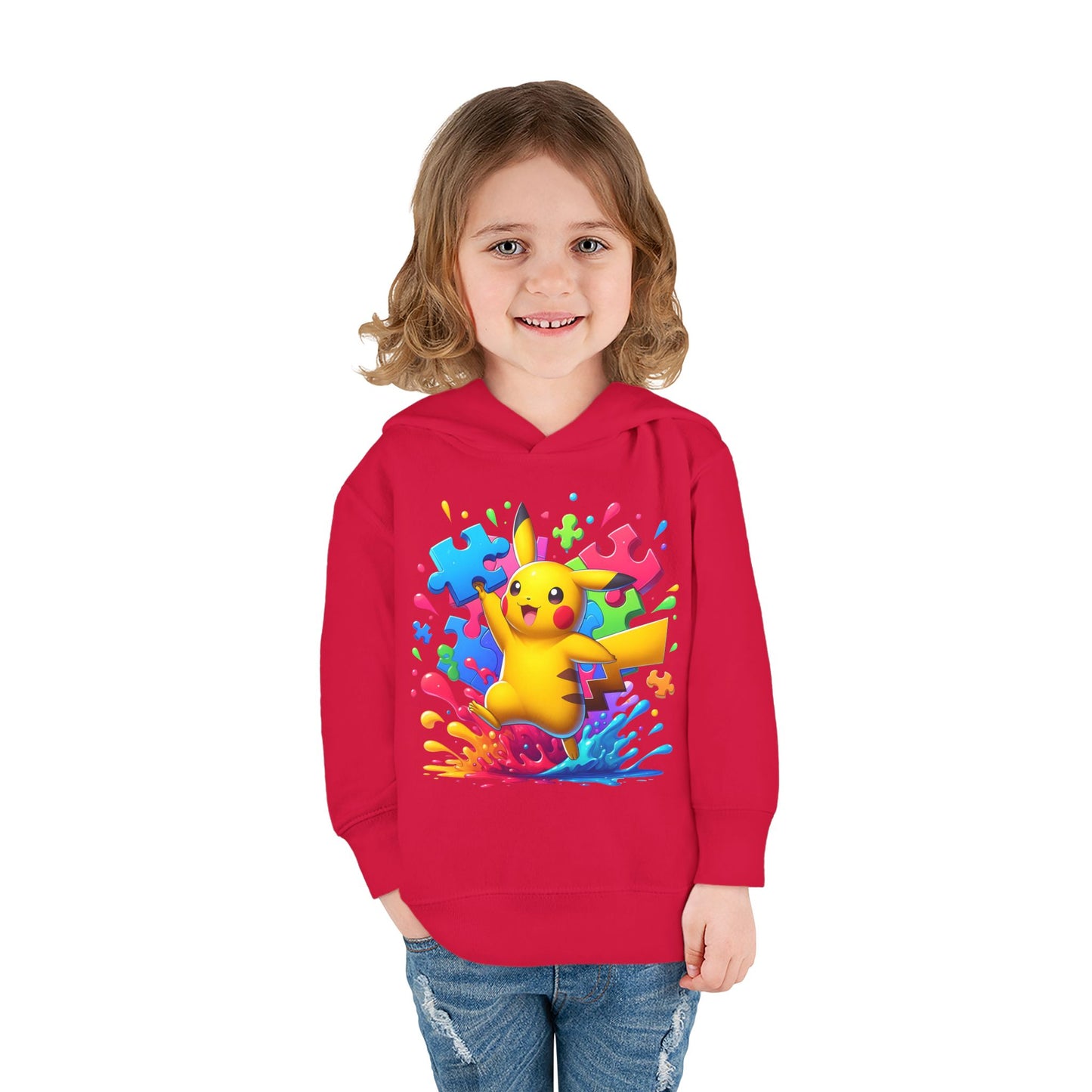 Toddler Pullover Fleece Hoodie - Nefty Creations