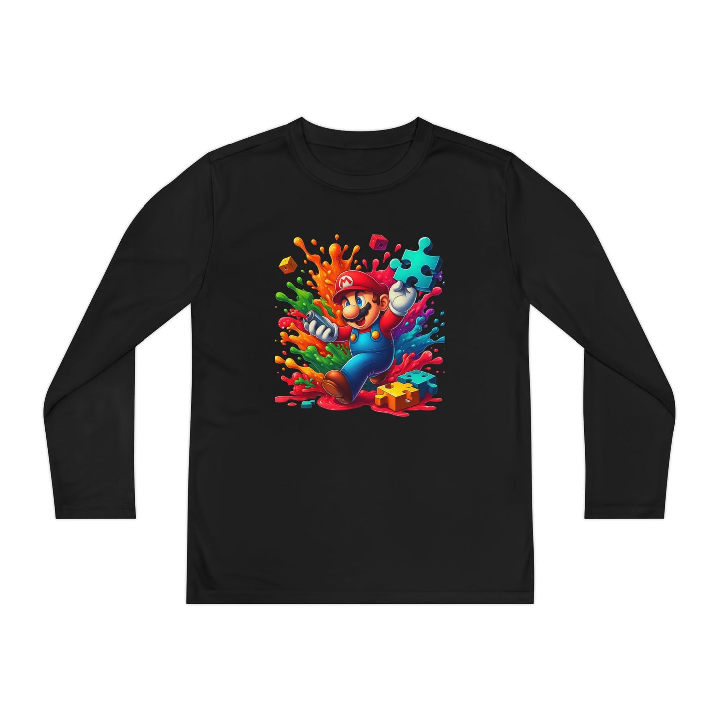 Youth Colorful Adventure Long Sleeve Tee - Nefty Creations
