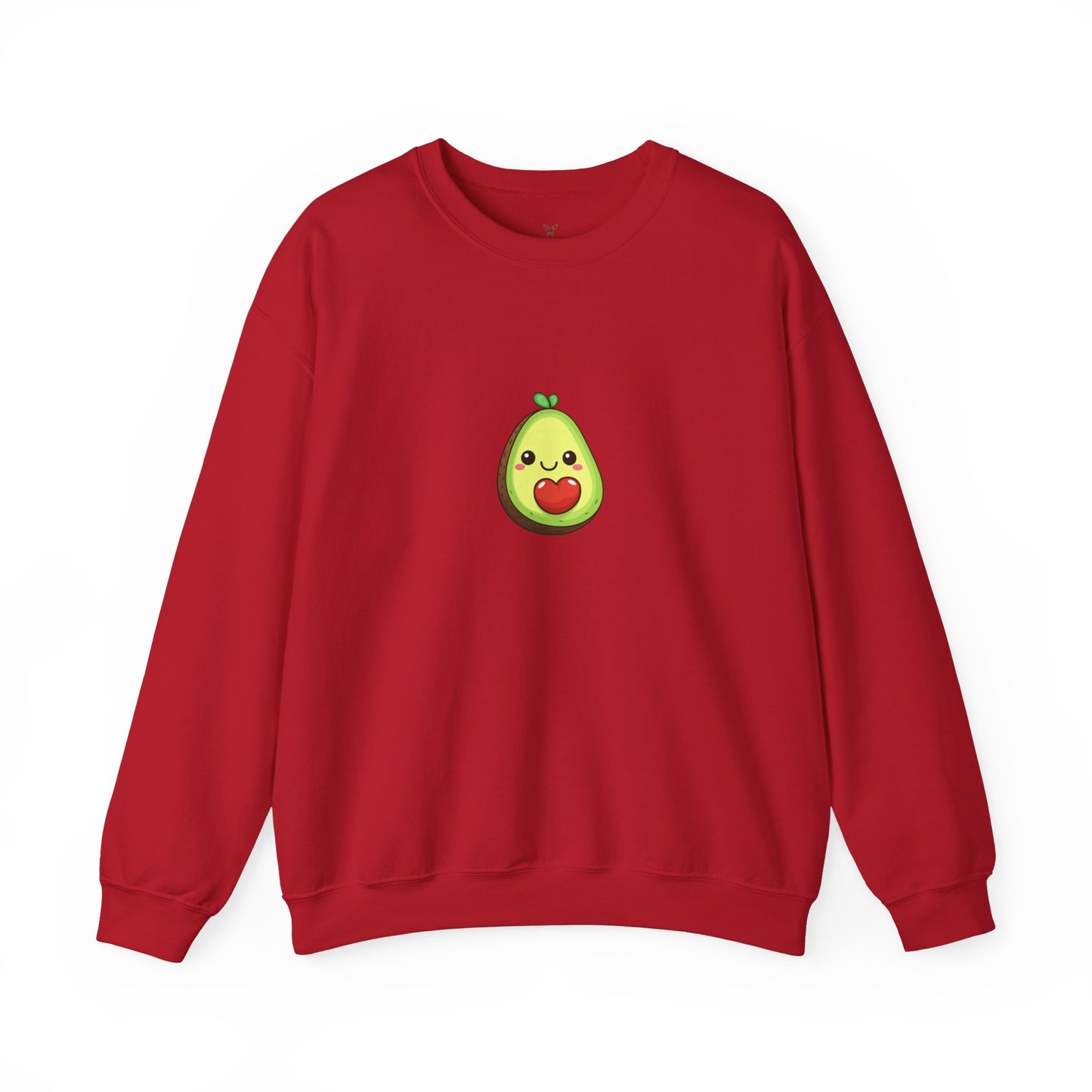 Cute Avocado Valentines Day Crewneck Sweatshirt - Nefty Creations