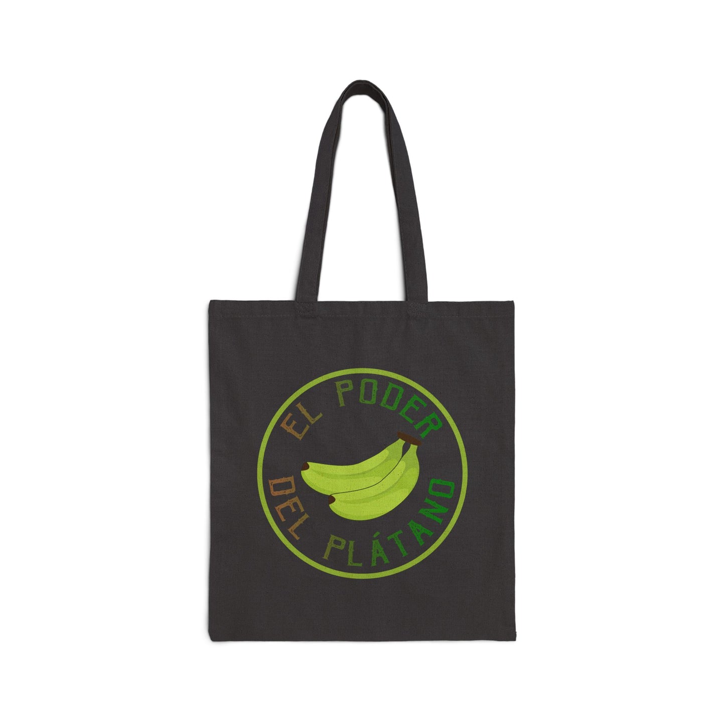 Eco-Friendly Cotton Tote Bag - 'El Poder del Plátano' - Nefty Creations