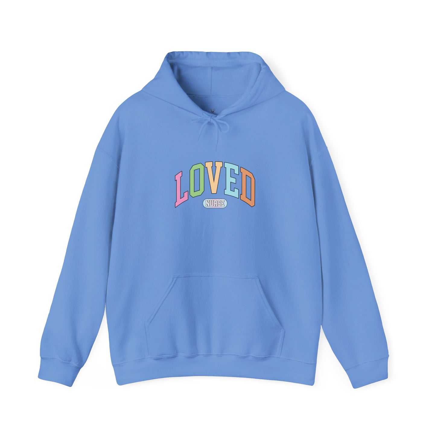 Loved Nurse Heavy Blend Hoodie - Cozy Comfort for Everyday Love - Nefty Creations