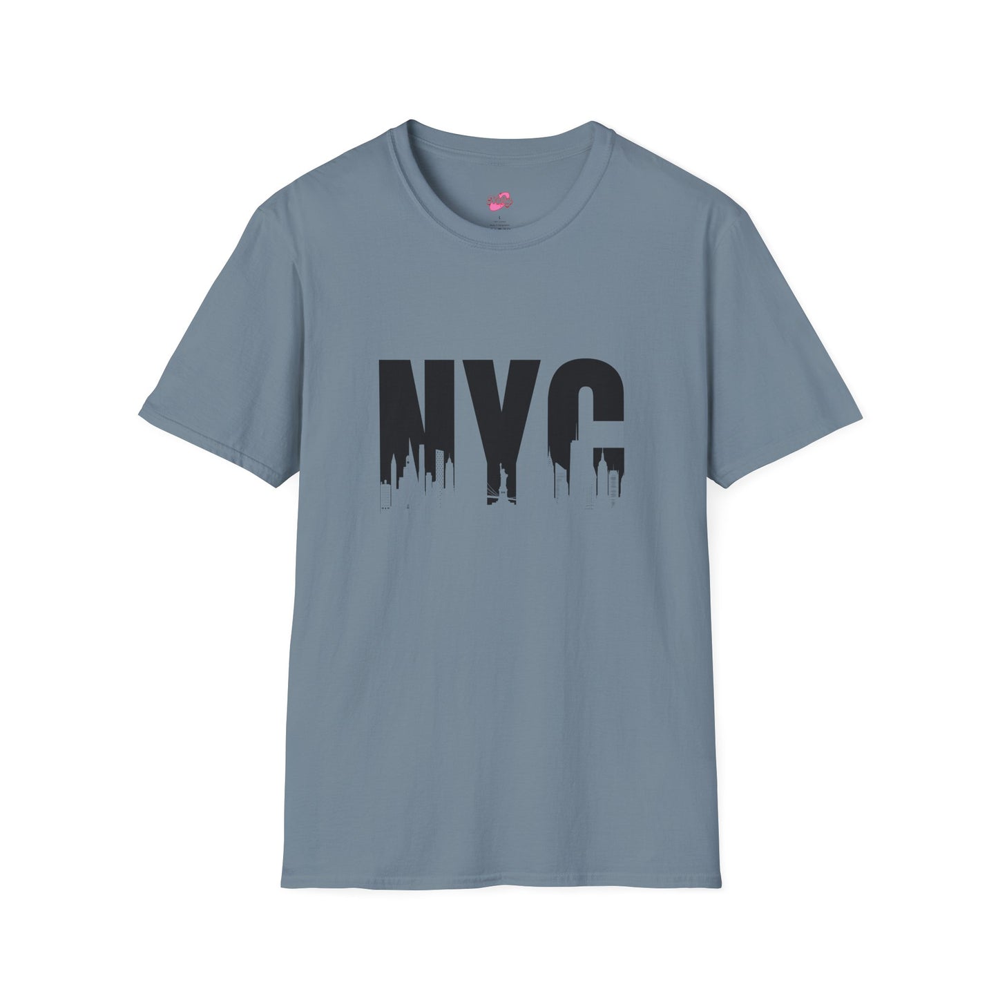 NYC Urban Unisex Softstyle T-Shirt, New York City Tee, Casual Streetwear, Gift for Travelers, Everyday Wear - Nefty Creations