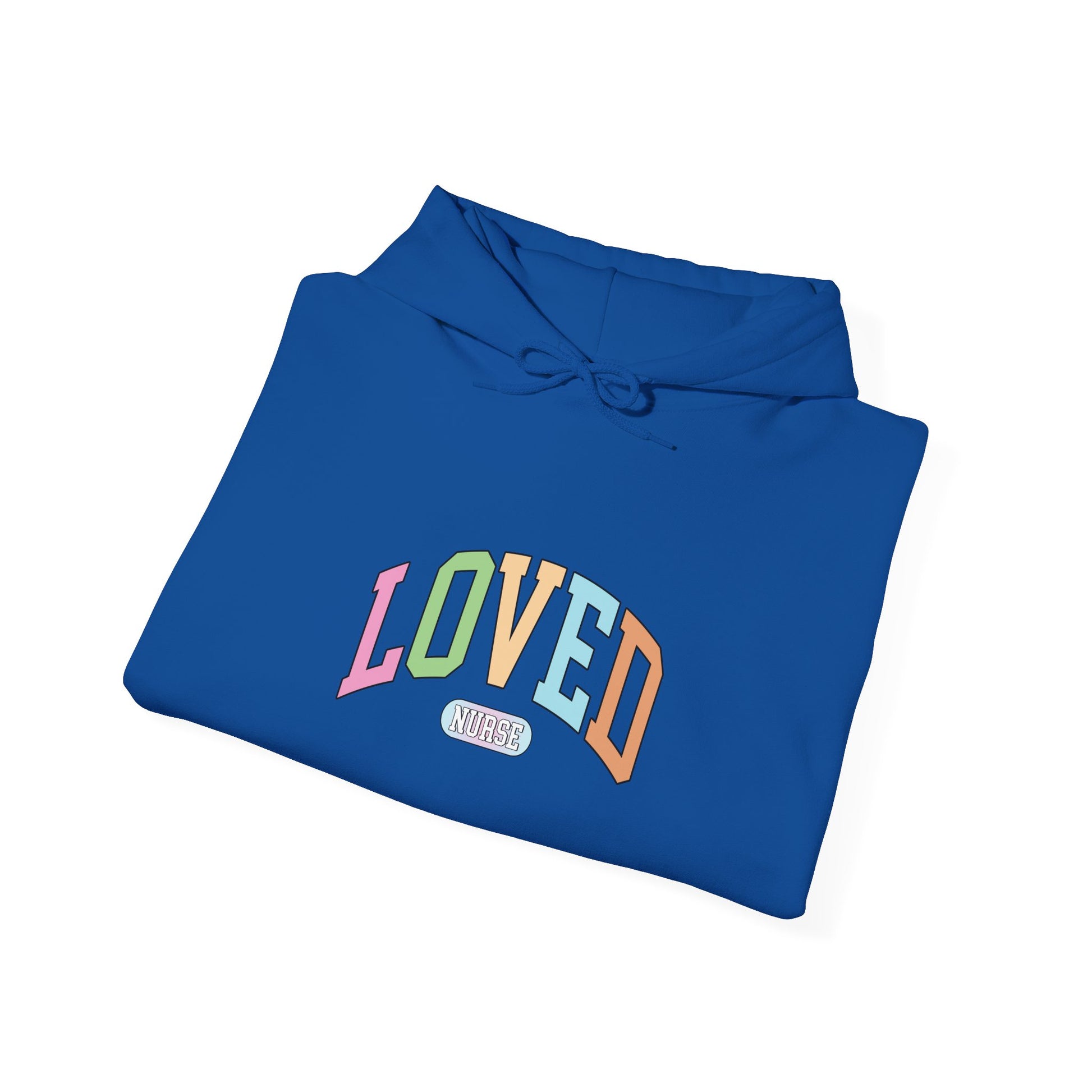 Loved Nurse Heavy Blend Hoodie - Cozy Comfort for Everyday Love - Nefty Creations