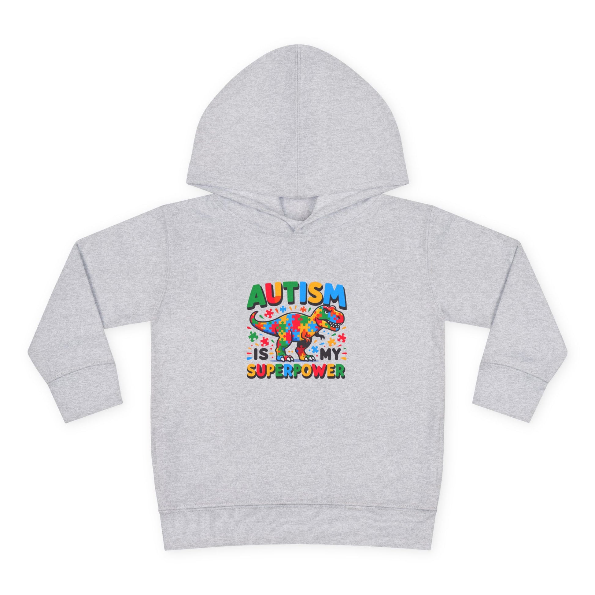 Autism Awareness Toddler Fleece Hoodie - 'Autism is My Superpower' - Nefty Creations