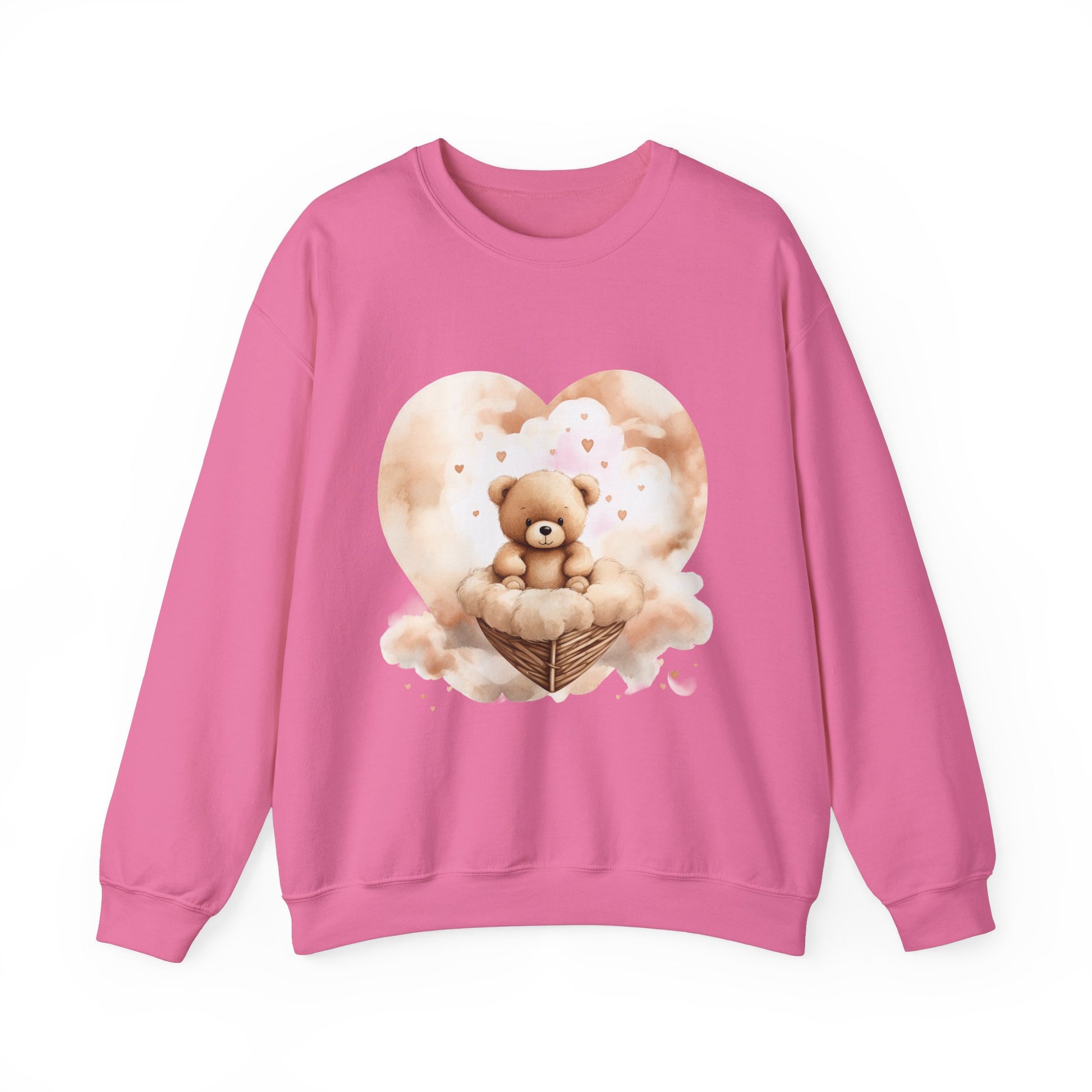 Cozy Teddy Bear Love Sweatshirt - Unisex Heavy Blend™ - Nefty Creations