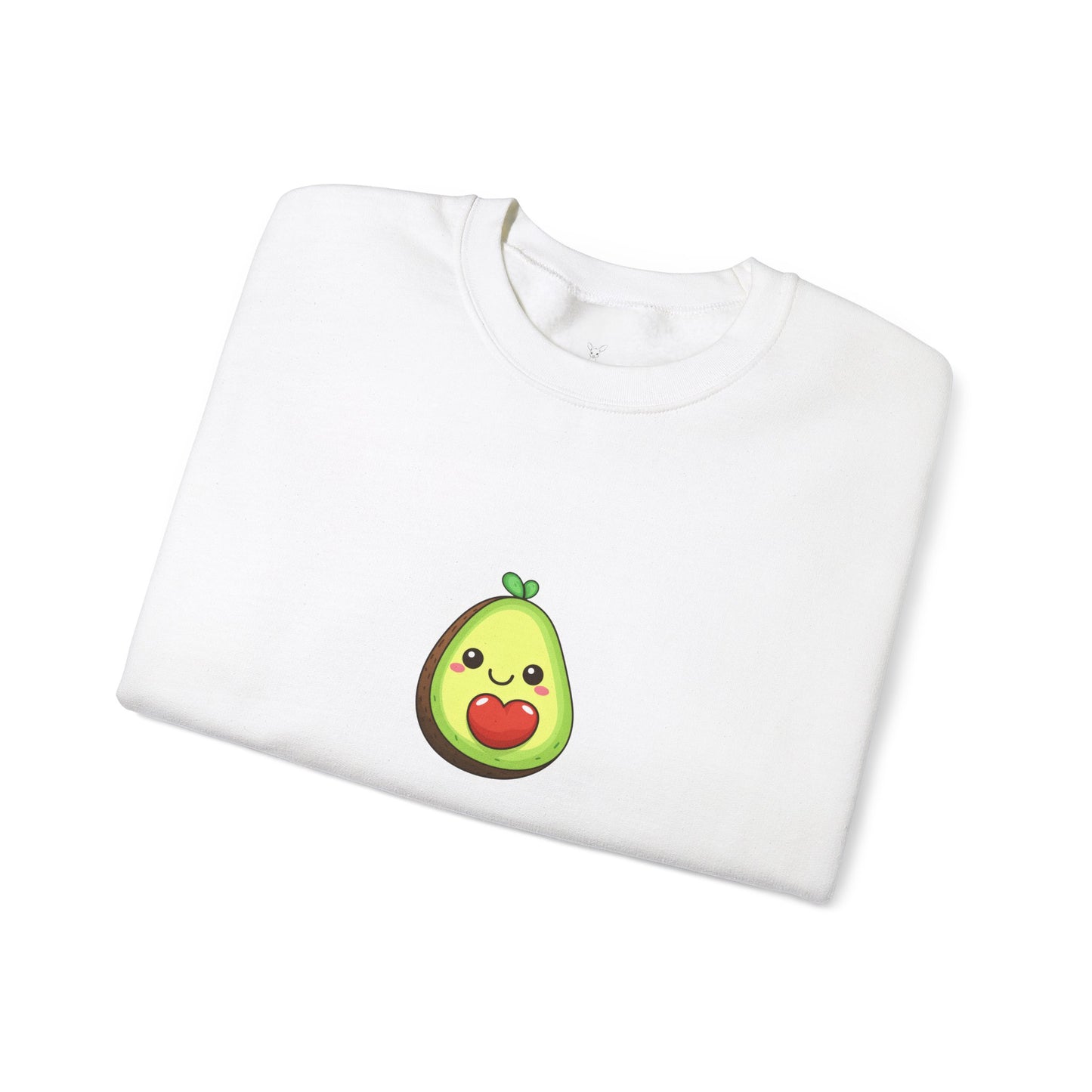 Cute Avocado Valentines Day Crewneck Sweatshirt - Nefty Creations