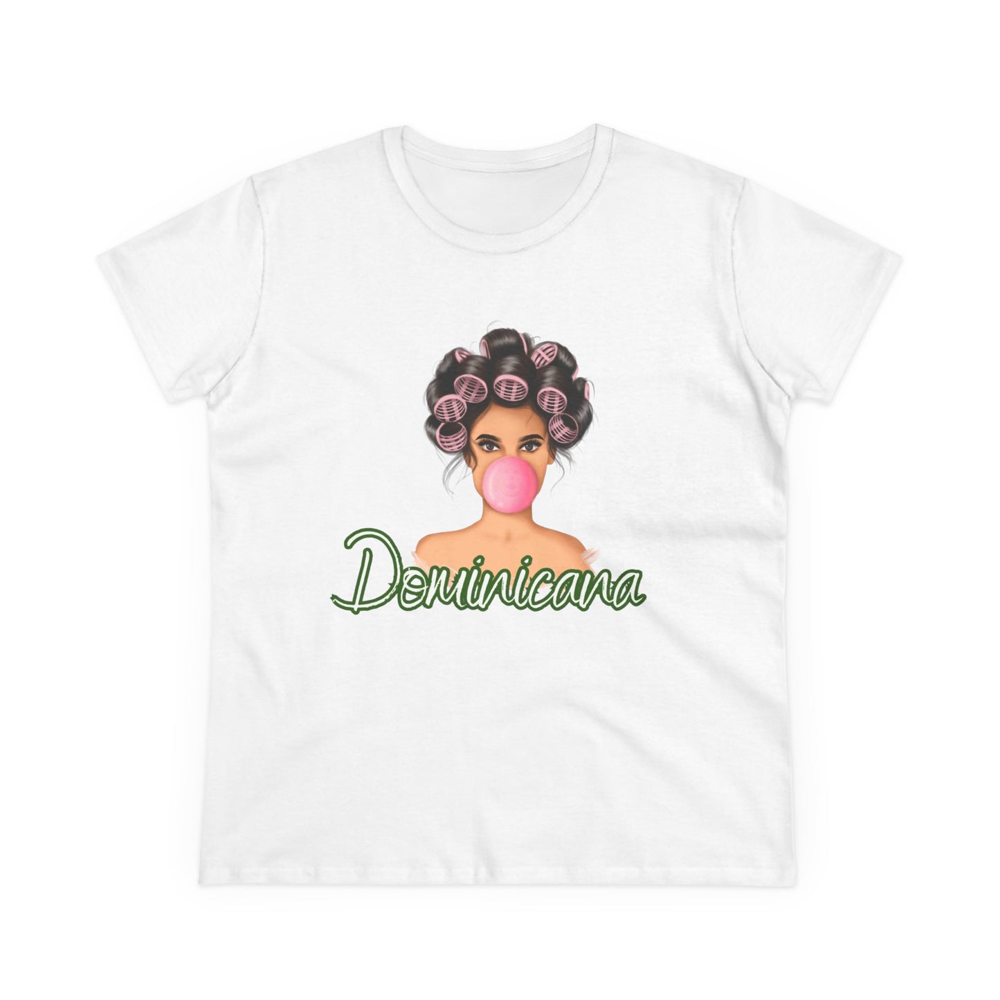 Dominicana Women's Midweight Cotton Tee - Fun & Stylish Casual Wear - Nefty Creations