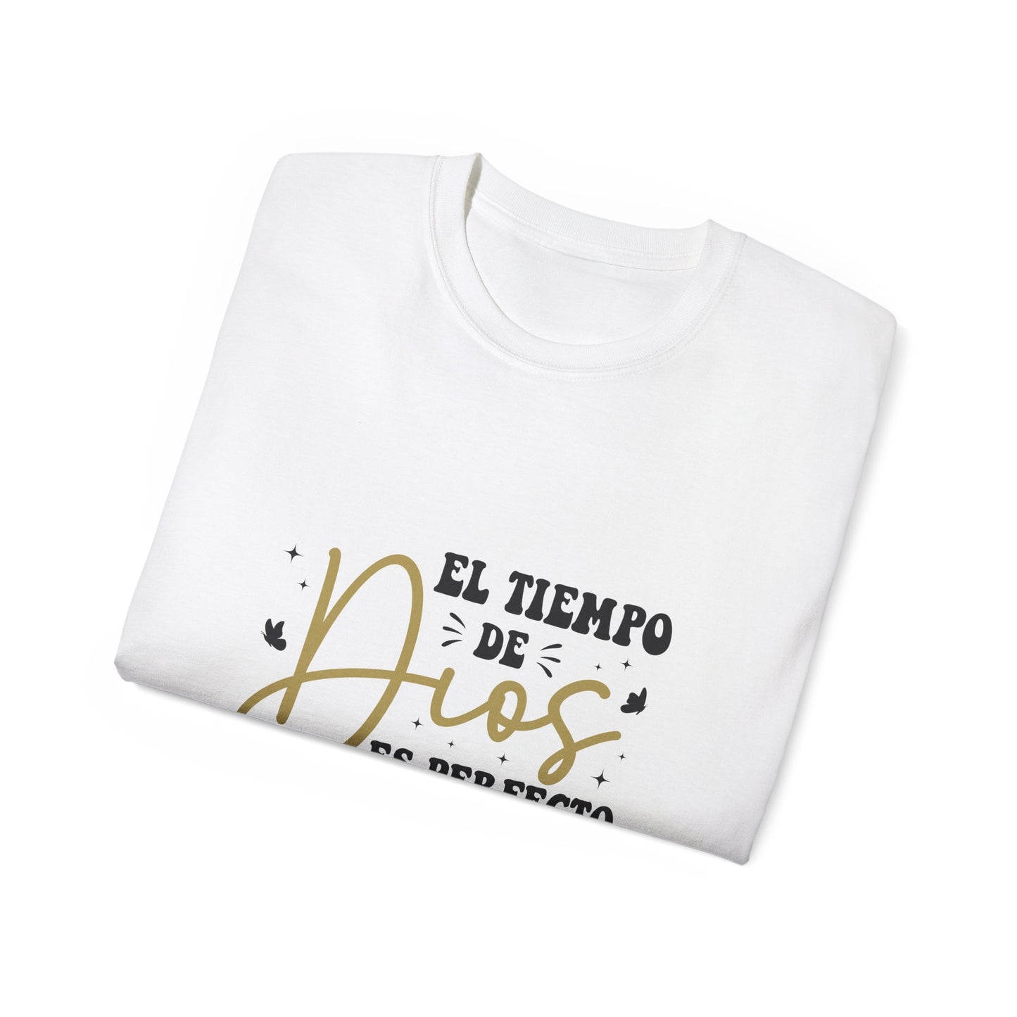 Inspirational Unisex Ultra Cotton Tee - El Tiempo de Dios es Perfecto