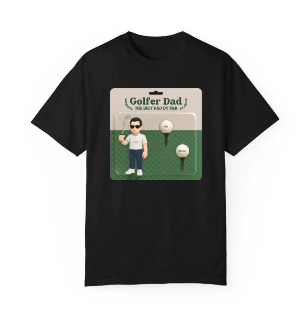 Personalized Golf Dad T-Shirt - Nefty Creations