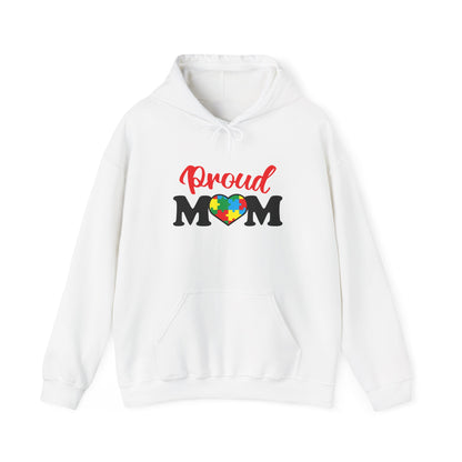 Proud Mom Hoodie - Unisex Heavy Blend Sweatshirt for Moms - Nefty Creations