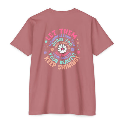 Inspirational Unisex CVC Jersey T-shirt - 'Let Them Understand You' Design - Nefty Creations