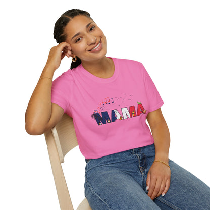 Dominican Mama T-Shirt for Casual Wear - Nefty Creations