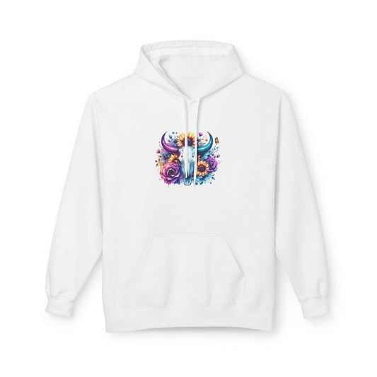 Colorful Floral Skull Unisex Hoodie - Cozy & Unique Gift for All Occasions
