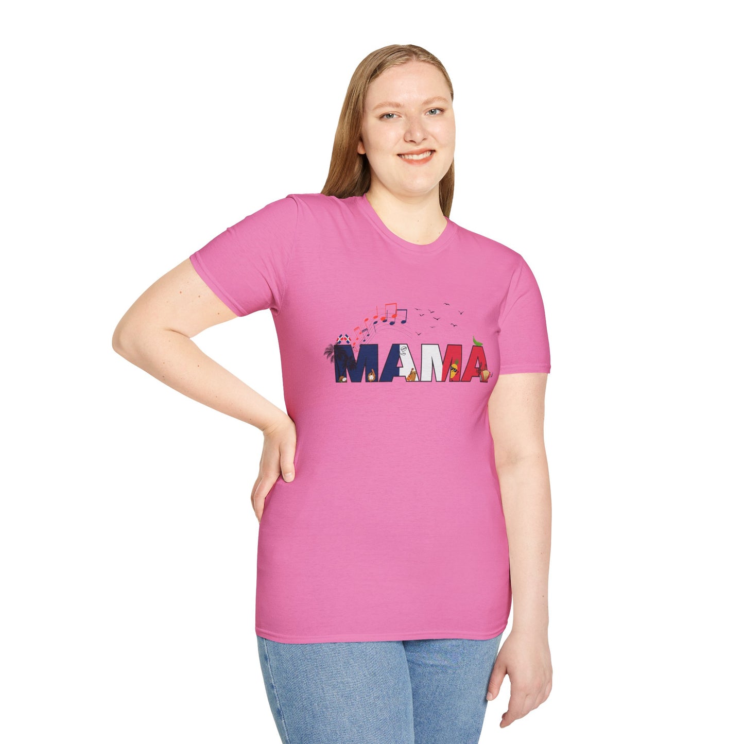 Dominican Mama T-Shirt for Casual Wear - Nefty Creations