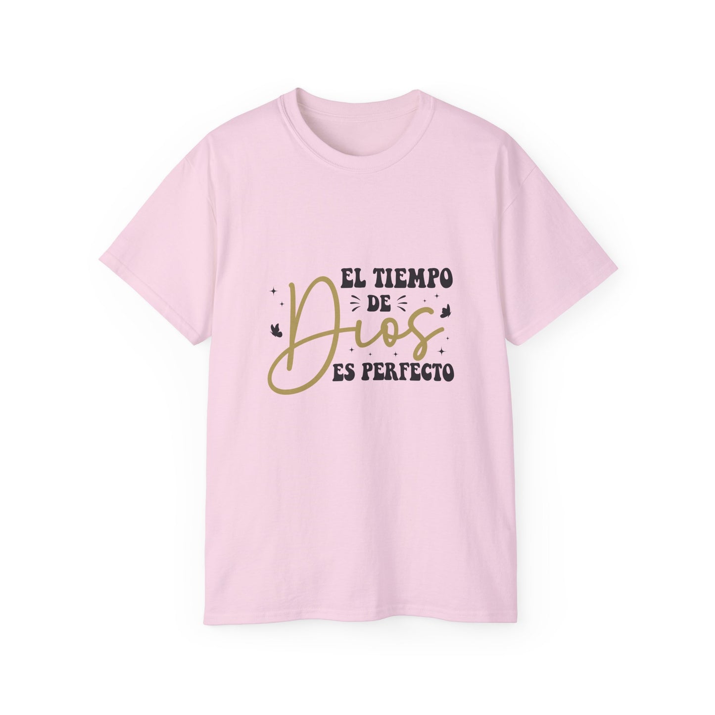 Inspirational Unisex Ultra Cotton Tee - El Tiempo de Dios es Perfecto