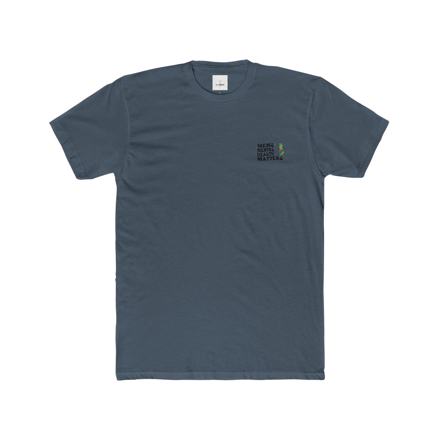 Supportive Men's Mental Health Tee - Unisex Cotton Crew with Positive Messages