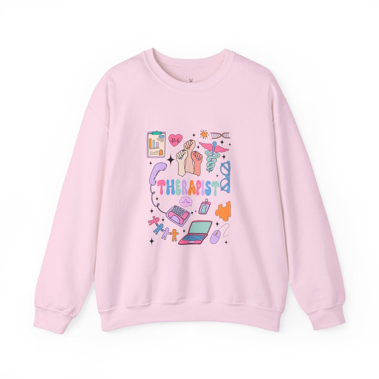 Therapist Crewneck Sweatshirt – Cozy UNISEX Design for Mental Health Advocates
