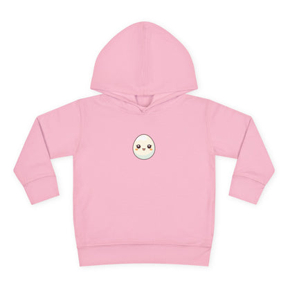 Cute Egg Graphic Toddler Fleece Hoodie - Cozy & Playful Pullover for Kids - Nefty Creations