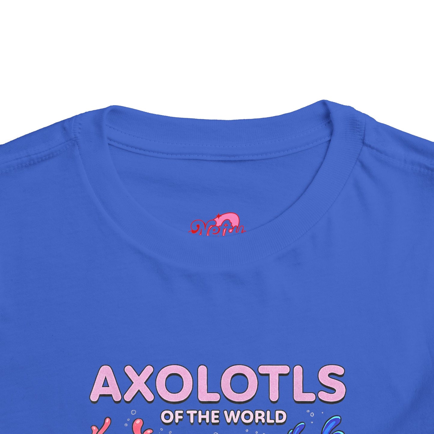 Axolotl Toddler Short Sleeve Tee - Nefty Creations