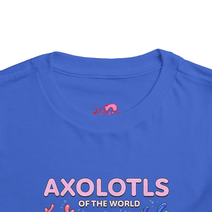 Axolotl Toddler Short Sleeve Tee - Nefty Creations