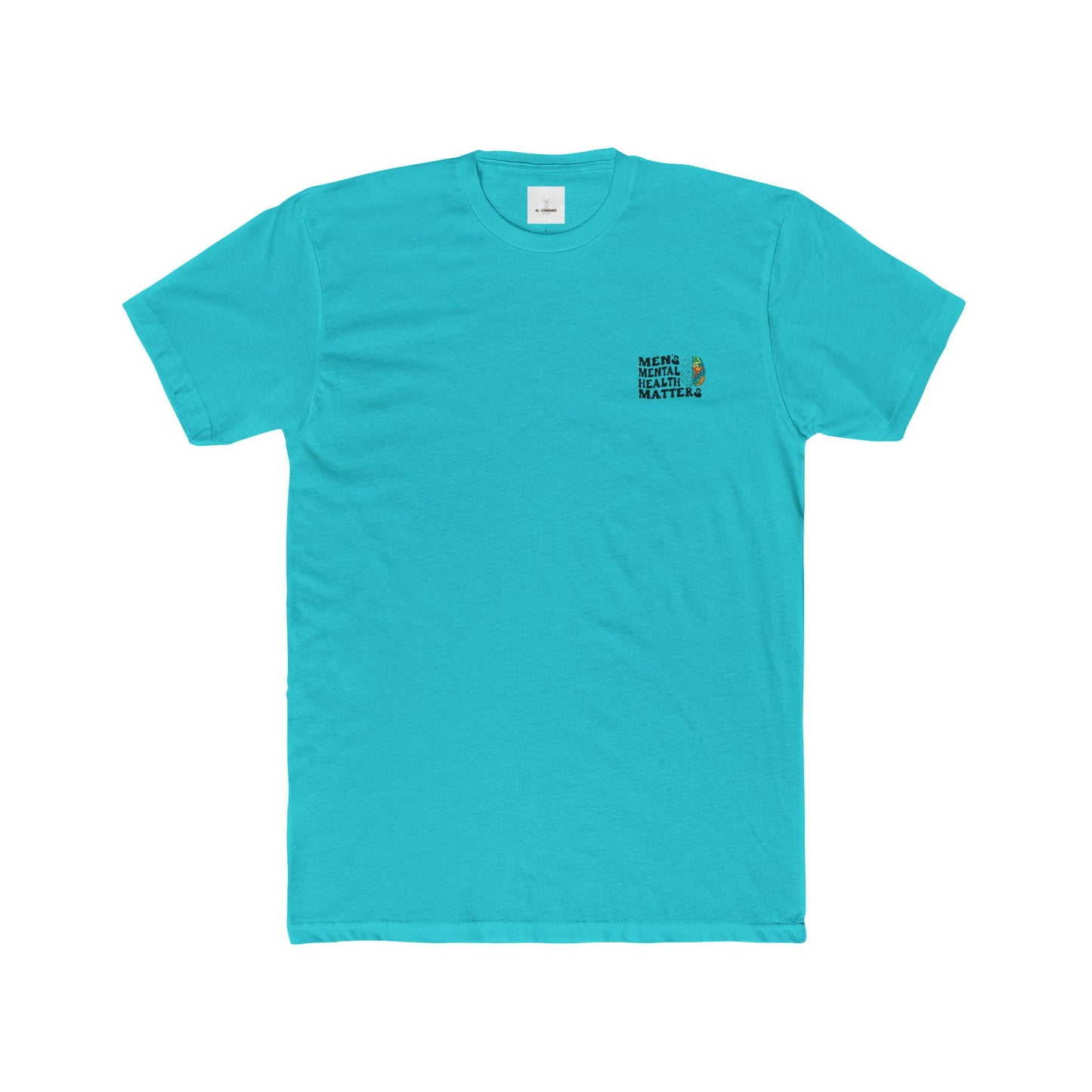 Supportive Men's Mental Health Tee - Unisex Cotton Crew with Positive Messages
