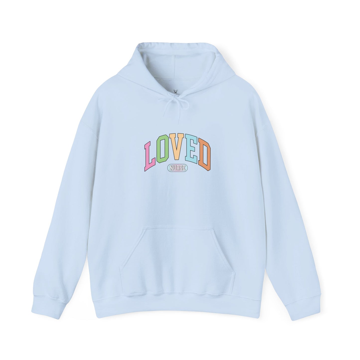 Loved Nurse Heavy Blend Hoodie - Cozy Comfort for Everyday Love