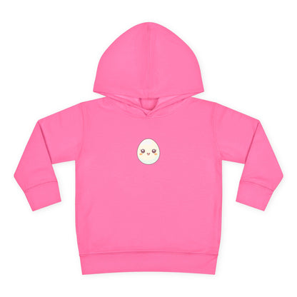 Cute Egg Graphic Toddler Fleece Hoodie - Cozy & Playful Pullover for Kids - Nefty Creations