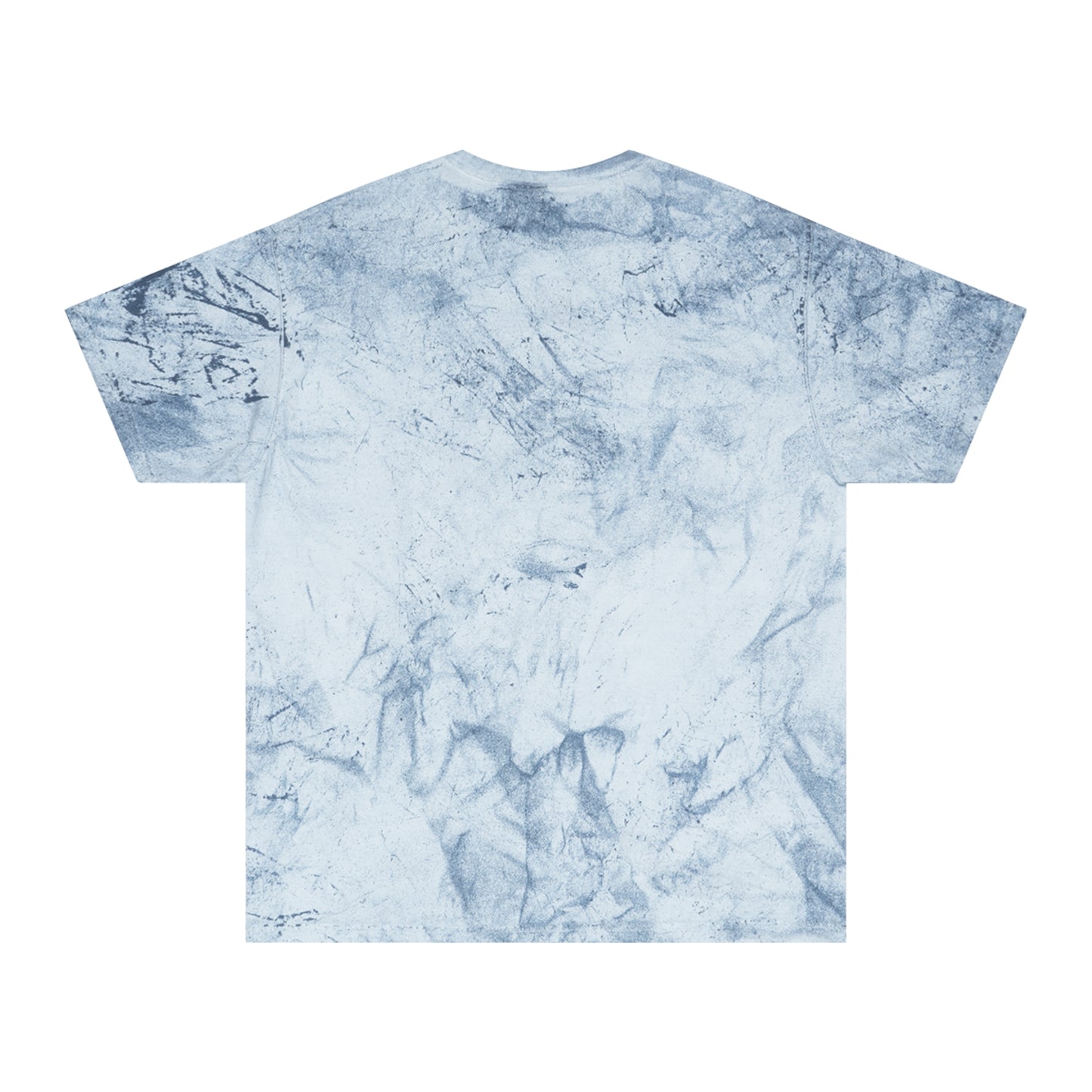 Edgy Unisex Color Blast T-Shirt with Winged Design | Casual Streetwear for Music Lovers