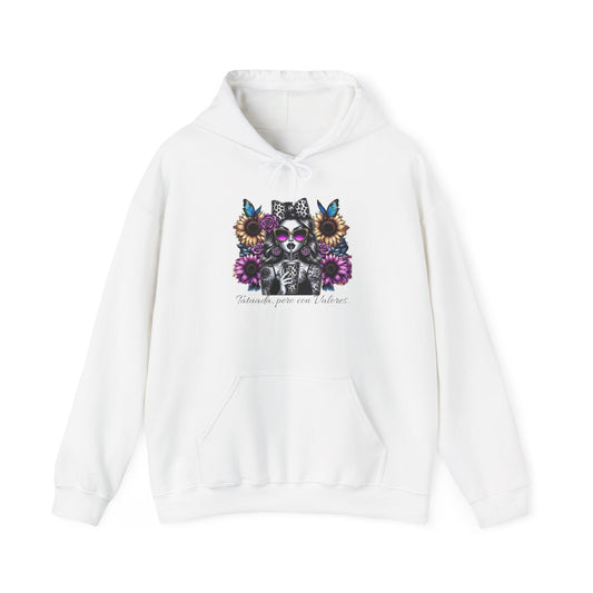 Hooded Sweatshirt - ''TATUADA pero con Valores''