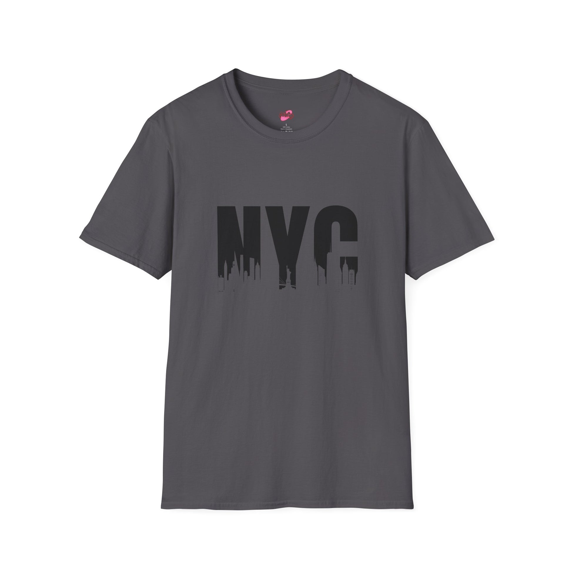 NYC Urban Unisex Softstyle T-Shirt, New York City Tee, Casual Streetwear, Gift for Travelers, Everyday Wear - Nefty Creations