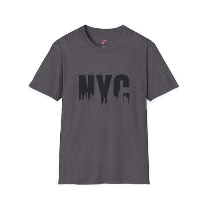 NYC Urban Unisex Softstyle T-Shirt, New York City Tee, Casual Streetwear, Gift for Travelers, Everyday Wear - Nefty Creations