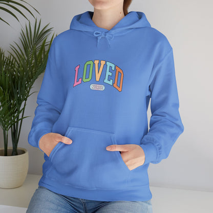 Loved Nurse Heavy Blend Hoodie - Cozy Comfort for Everyday Love - Nefty Creations