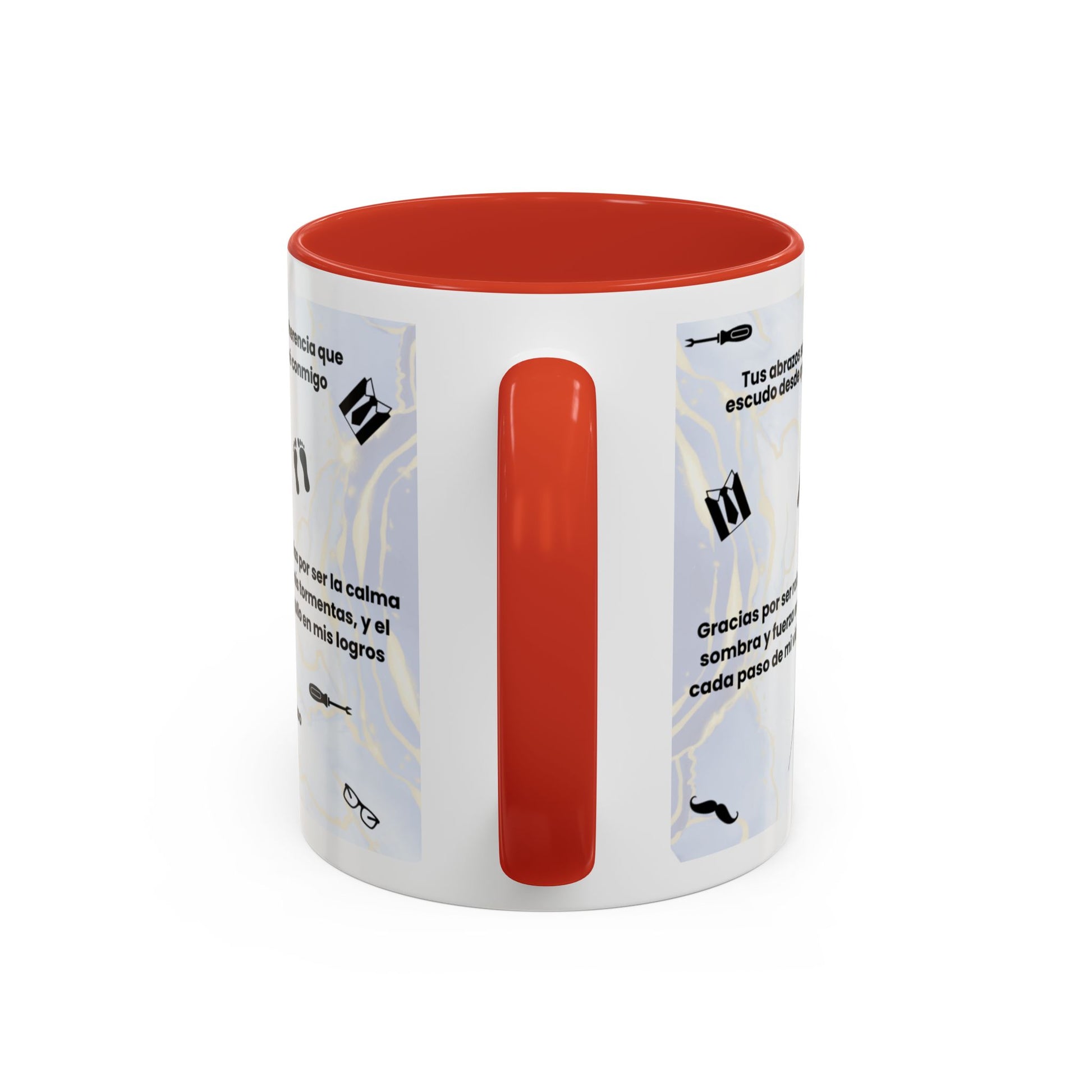 Papá Coffee Mug - Unique Dad Gift for Father's Day, Birthday, or Inspirational Moments, Black Accent Ceramic Cup - Nefty Creations