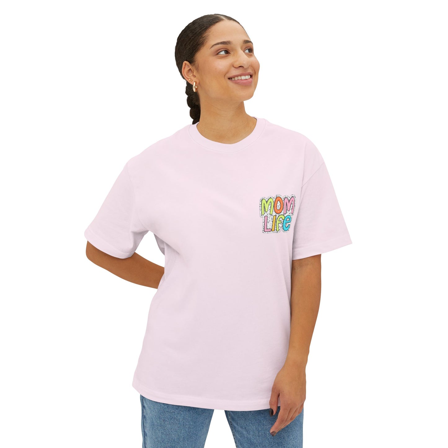 Mom Life Oversized Tee - Unisex