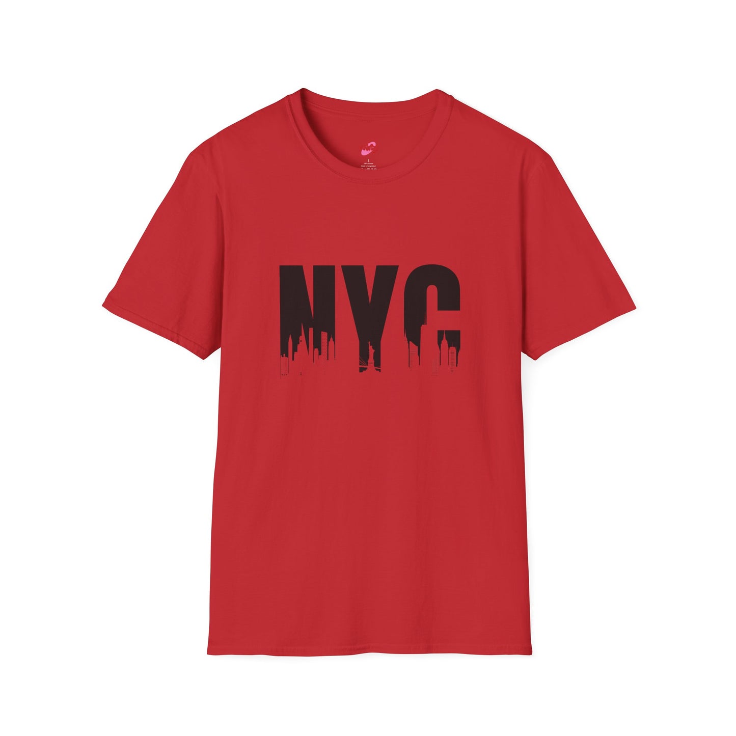 NYC Urban Unisex Softstyle T-Shirt, New York City Tee, Casual Streetwear, Gift for Travelers, Everyday Wear - Nefty Creations